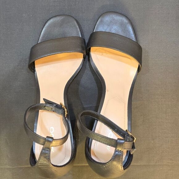 ALDO CHUNKY HEELS OPEN-TOE WOMEN'S DRESS SANDAL - Picture 4 of 16